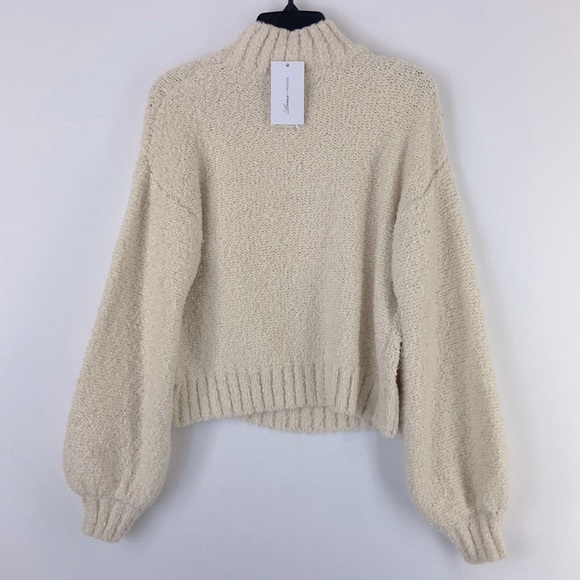 Lovers and Friends Prarie Sweater in Ivory Size XS - Picture 6 of 8